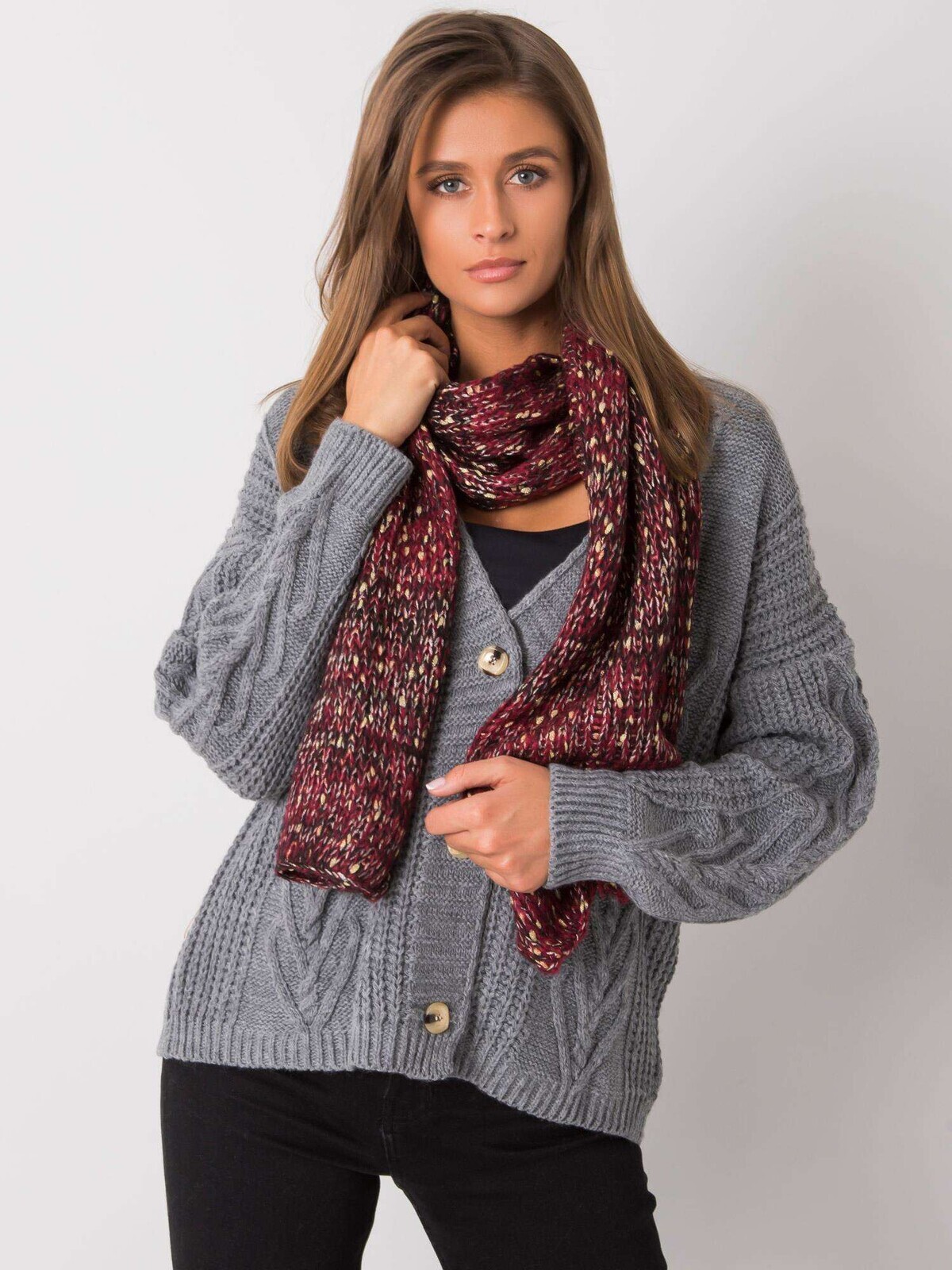 Scarf-AT-SZ-RH-1407.23X-burgundy