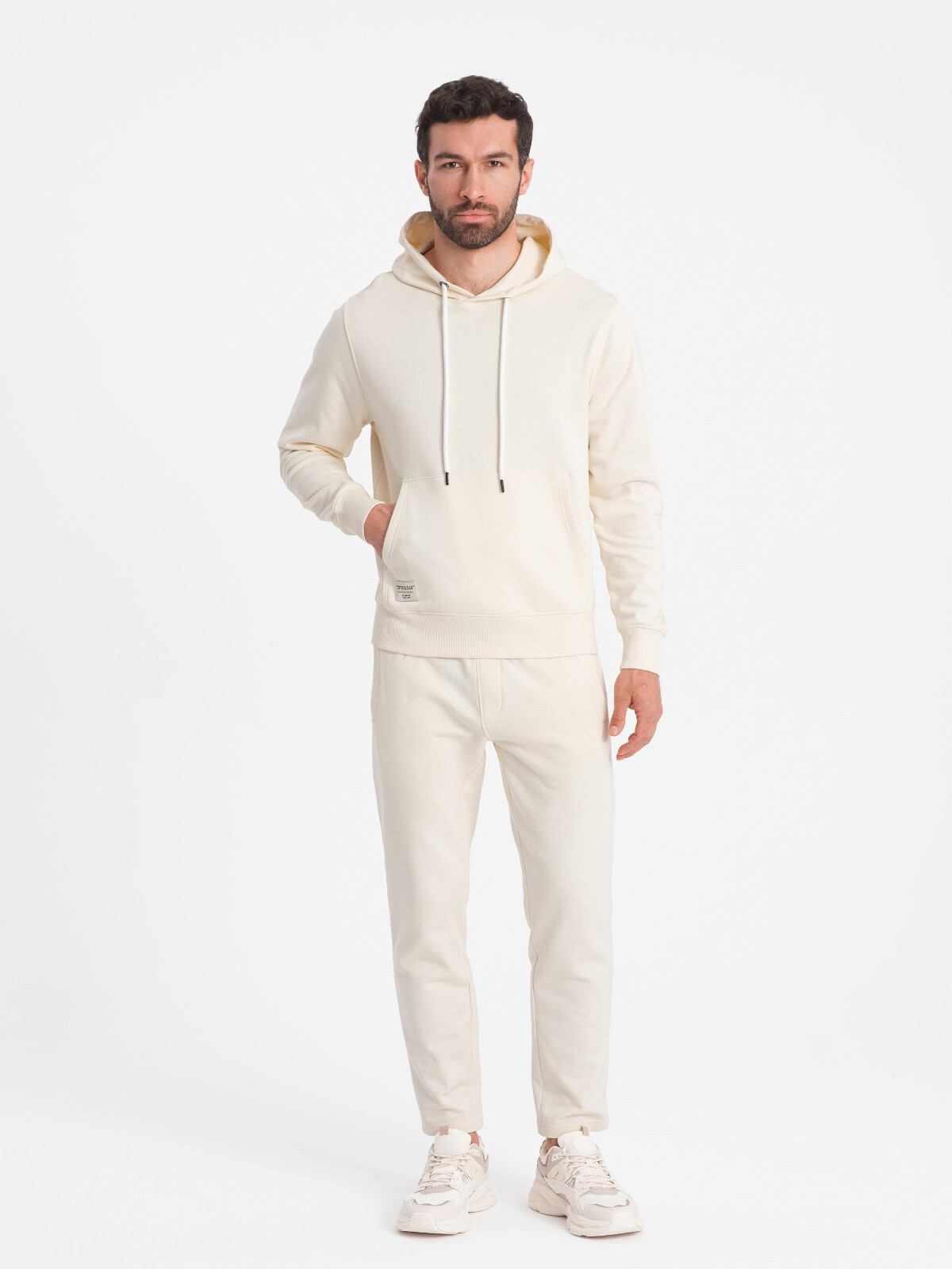 Ombre Men's tracksuit set kangaroo sweatshirt + pants