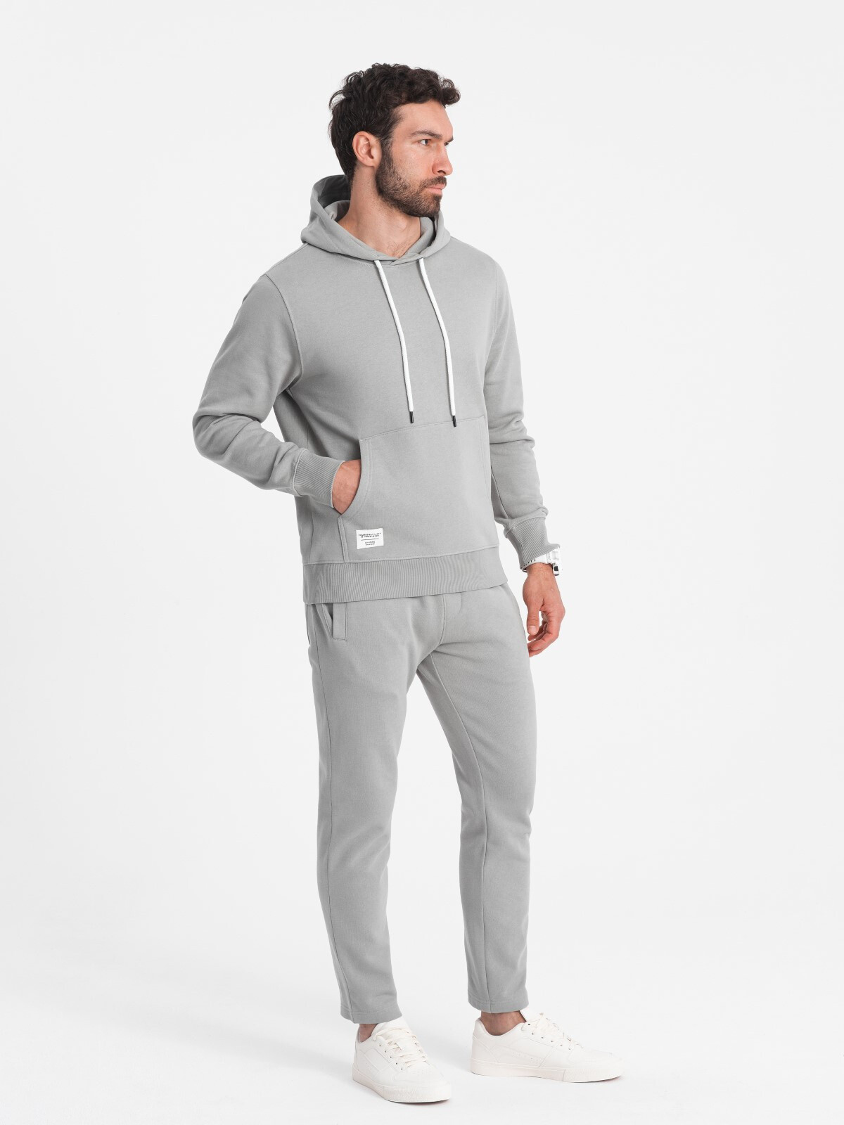 Ombre Men's sweatshirt set kangaroo sweatshirt + pants