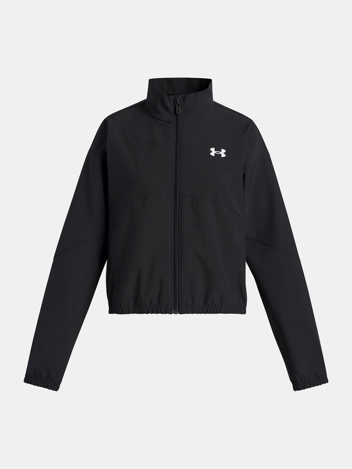 Girl's jacket Under Armour UA Rival Woven Jacket-BLK - Girls