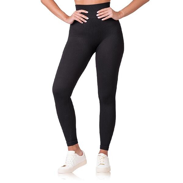 Bellinda 
RIB OPTIC LEGGINGS - Dámske módne legíny - čierna