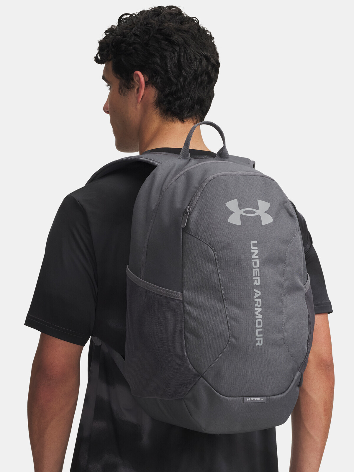 Unisex backpack Under Armour UA Hustle Lite Backpack-GRY - unisex