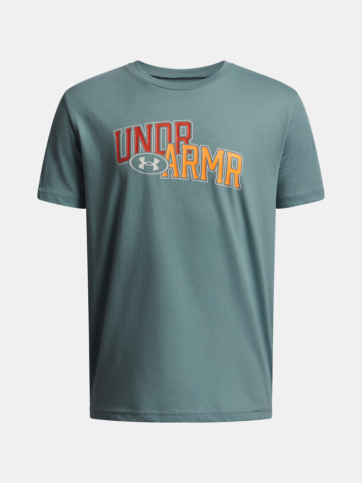 Boys' T-shirt Under Armour UA OVERLAY WM SS-GRN - Boys