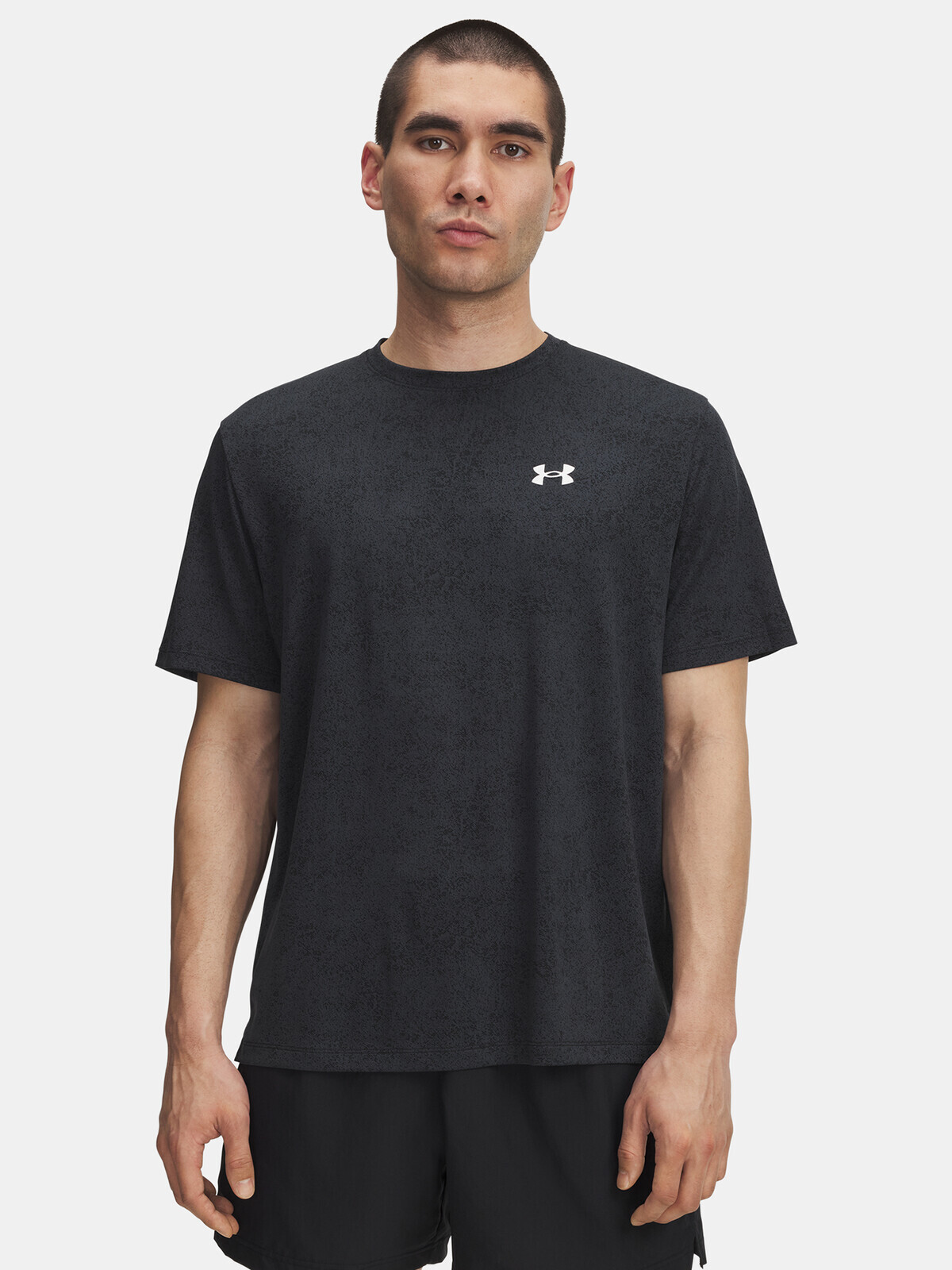 Men's T-shirt Under Armour UA Tech Tee Pixelate-BLK - Men's