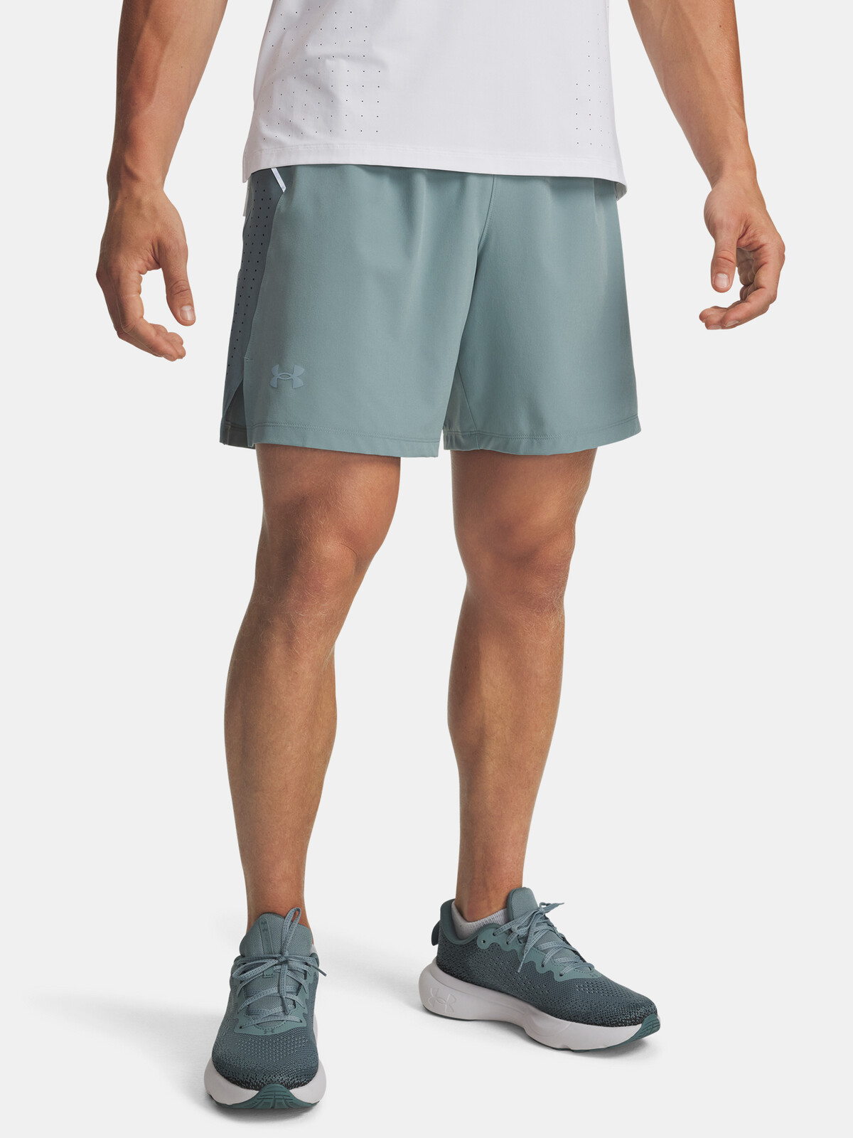 Men's shorts Under Armour UA LAUNCH PRO 7'' SHORTS-GRN - Men