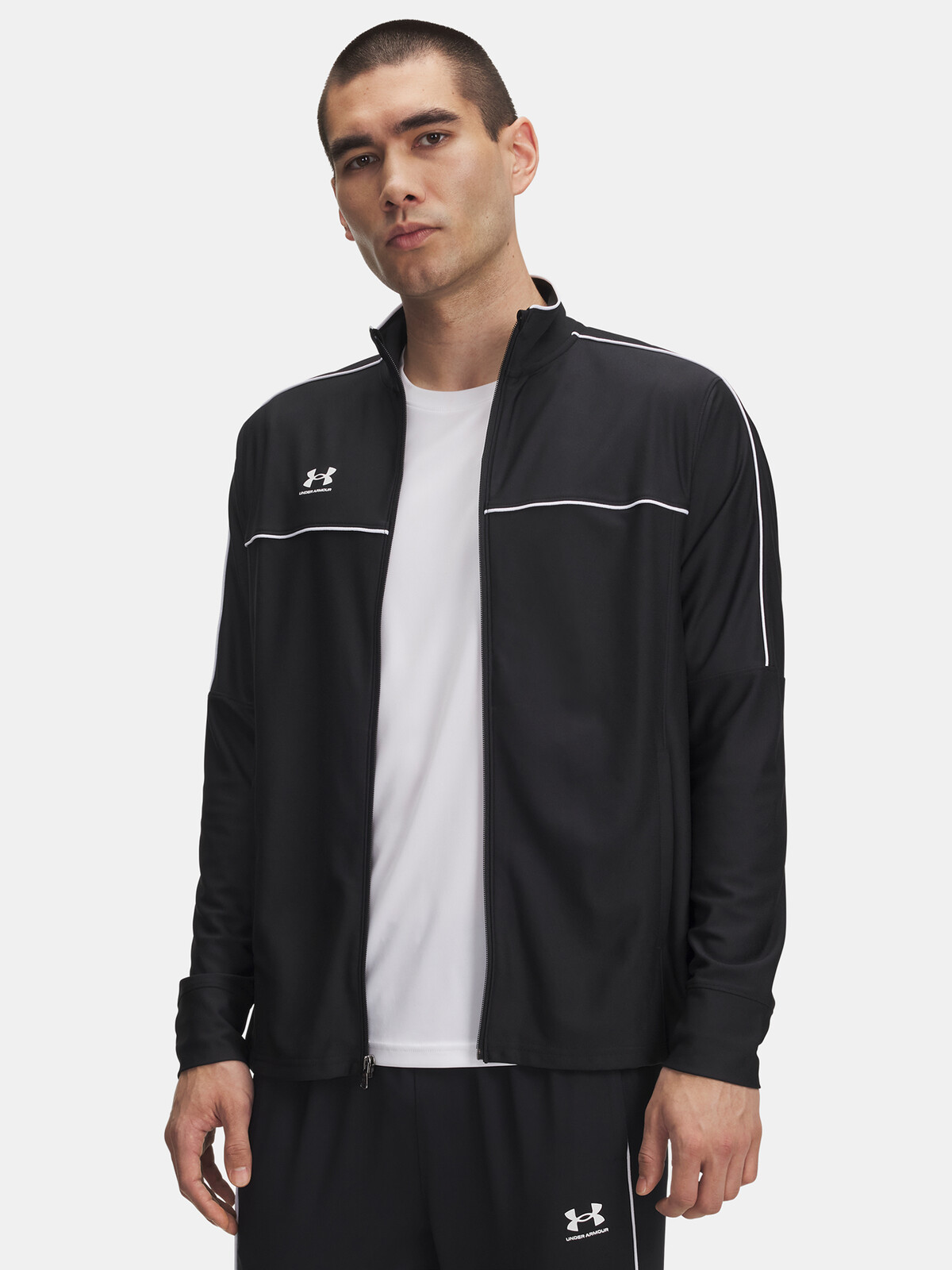 Men's Under Armour M Challenger Track Jacket-BLK - Men's