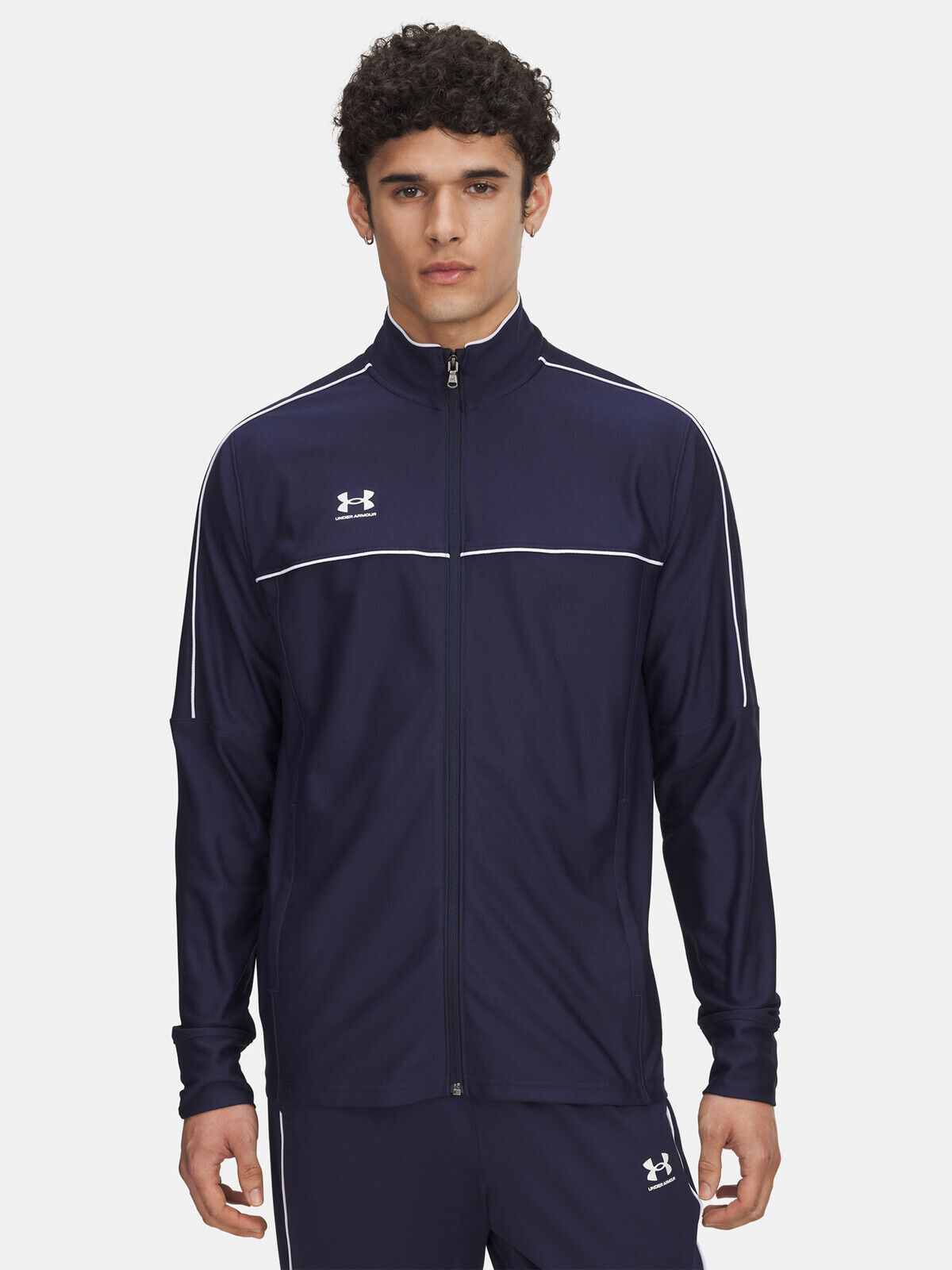 Men's Under Armour M Challenger Track Jacket-BLU - Men