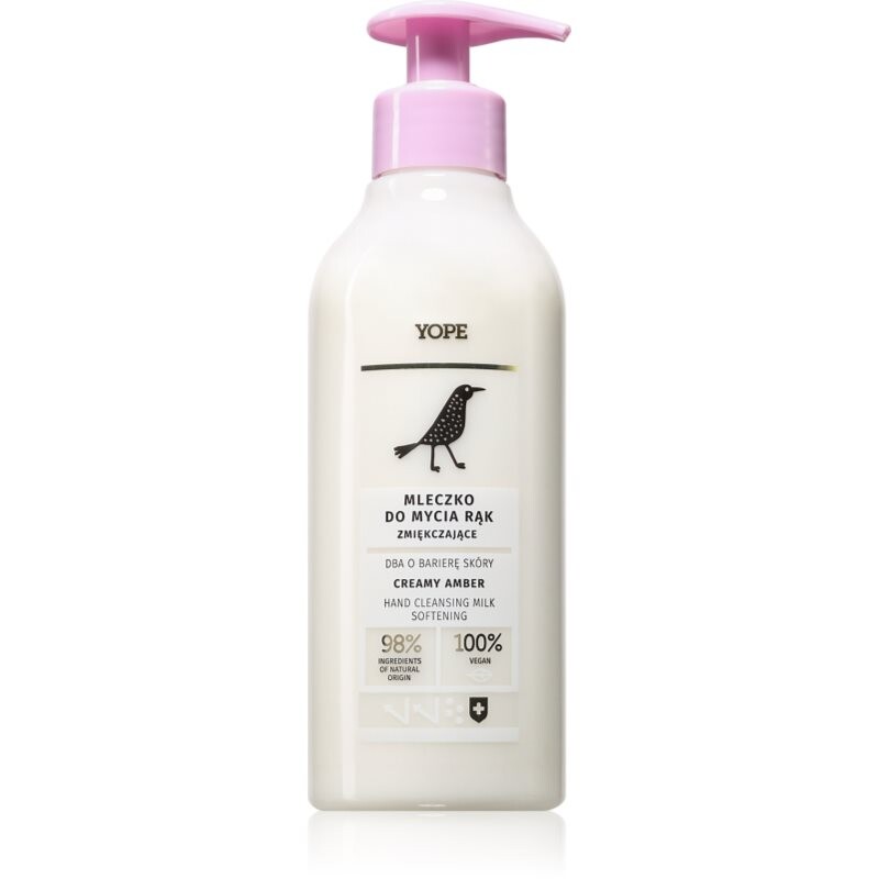 Yope Creamy Amber krémové tekuté mydlo na ruky 300 ml