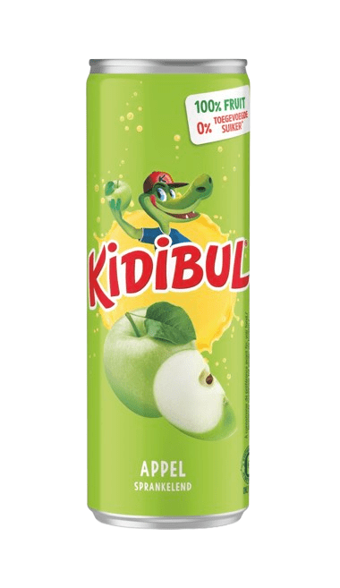 KIDIBUL Detský šumivý nápoj - 100% Jablko 250 ml