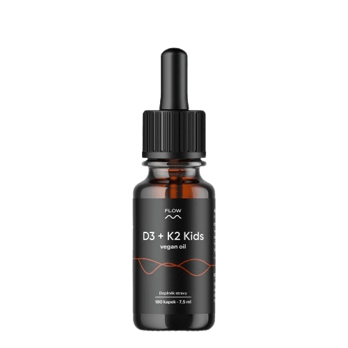 FLOW D3 + K2 Kids Vegan Oil 7.5 ml