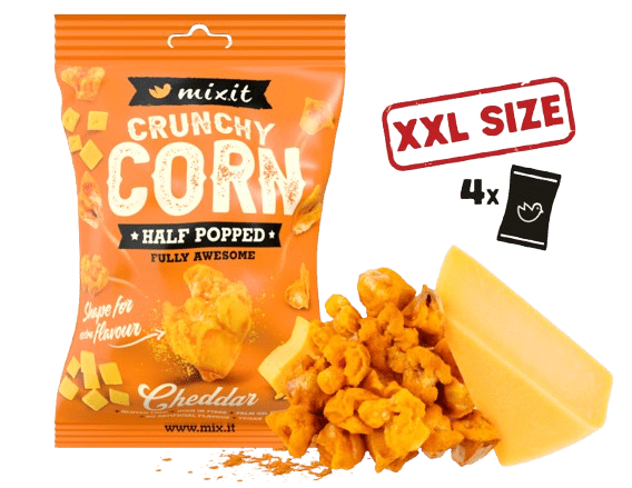 MIXIT Crunchy corn - Cheddar 175 g