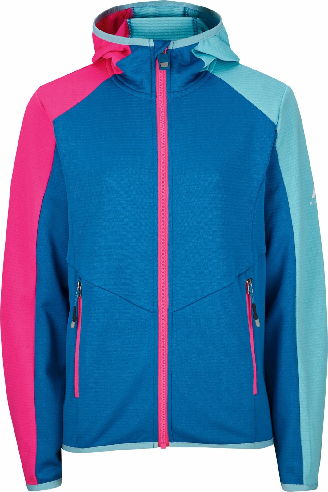 McKinley Seth HD Hooded Fleece Jacket Kids , Dámska športová mikina, Velikosť: 128