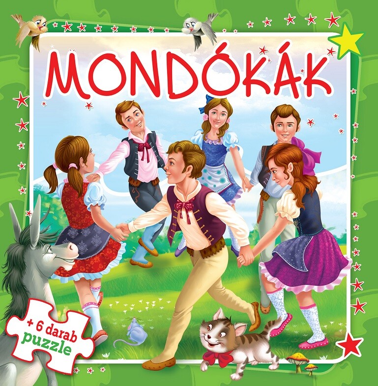 Mondókák könyv+6puzzle (Maďarská verzia)