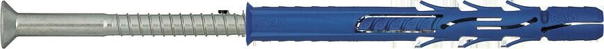 Rawlplug Rámová hmoždinka s golierom s pozinkovanou skrutkou so šesťhrannou hlavou R-FF1 10x300 mm