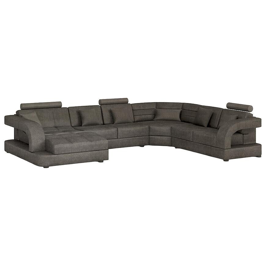 Rohová sedacia súprava Douglas C L Morena 5 C hnedý