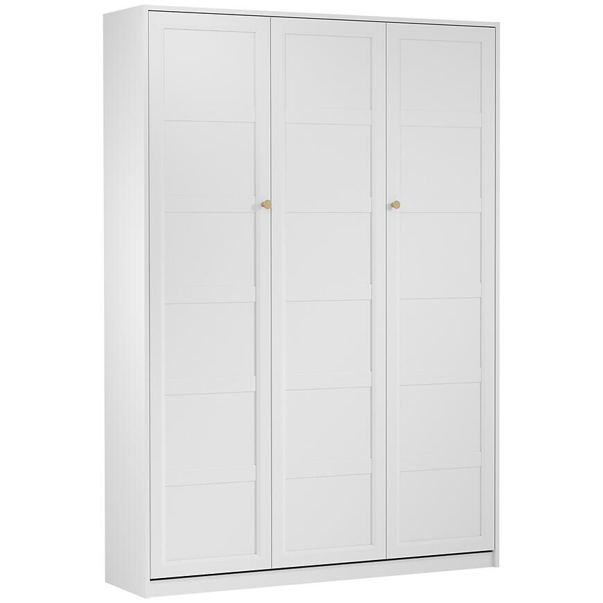 Sklápacia posteľ vertikálne Pt140 Biela