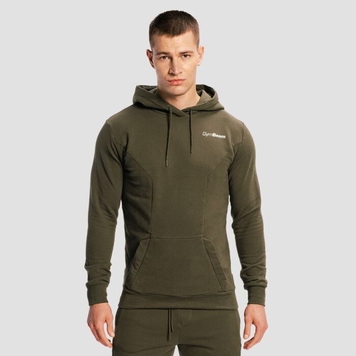 GymBeam Mikina Limitless Hoodie Espresso  S