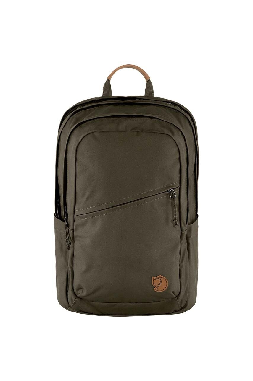Ruksak Fjallraven Räven 28 zelená farba, veľký, jednofarebný, F23345.633