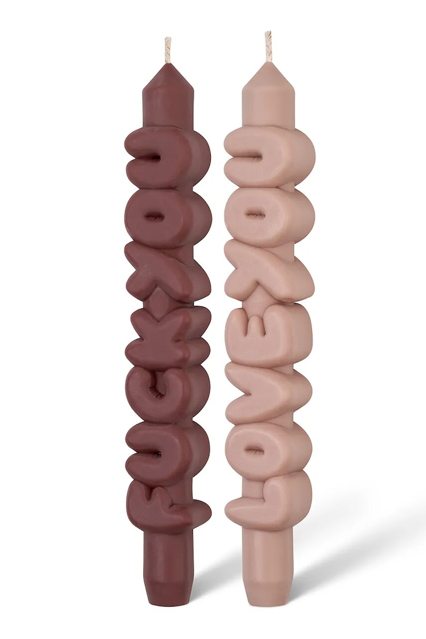 Sada sviečok CandleHand Confrontatio 23 cm 2-pak viac farieb