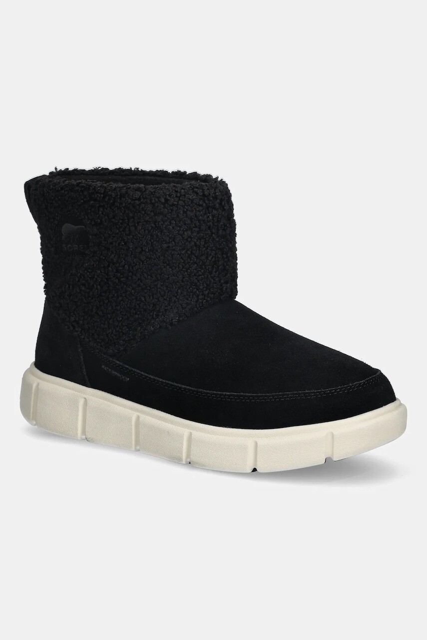 Snehule Sorel SOREL EXPLORER III SLIP-ON COZY WP čierna farba, 2079341010
