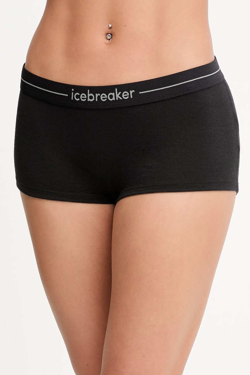 Funkčná bielizeň Icebreaker Merino 200 Oasis čierna farba, IB1044670011