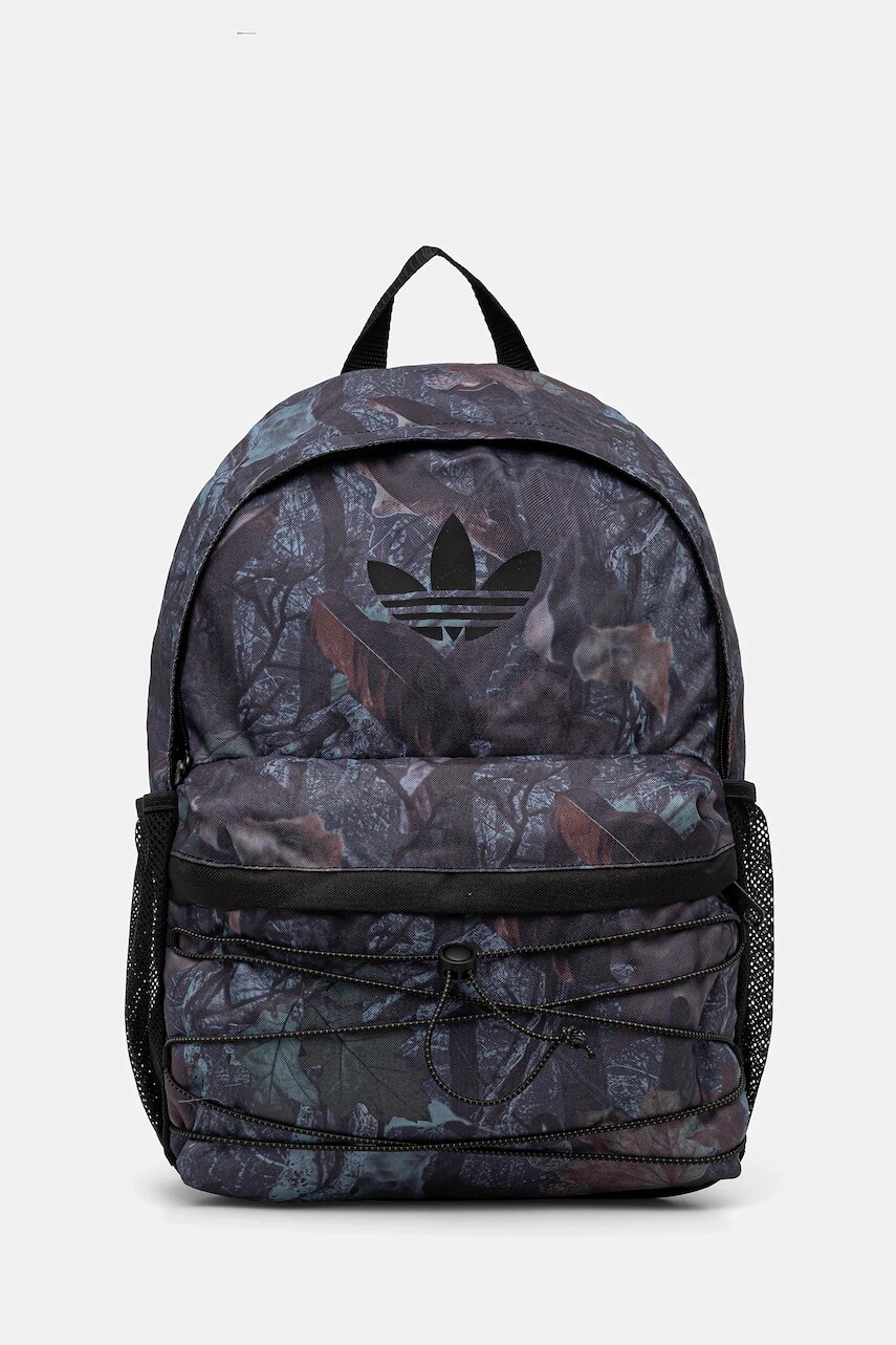 Ruksak adidas Originals čierna farba, veľký, vzorovaný, JX3221