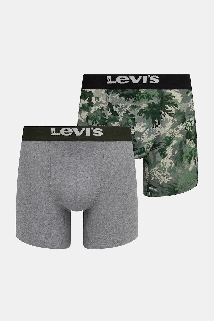 Boxerky Levi's 2-pak zelená farba, 37149-1175