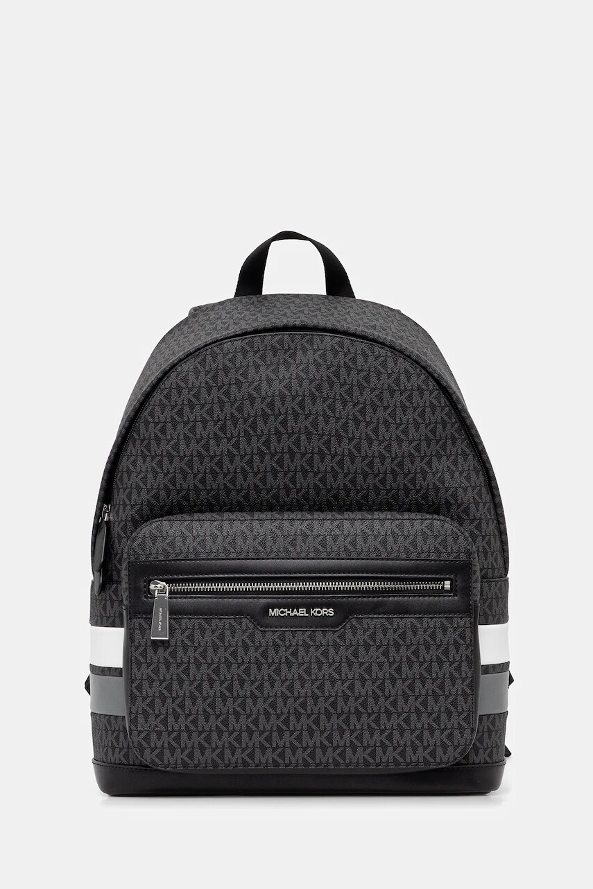 Ruksak Michael Kors pánsky, šedá farba, veľký, vzorovaný, 33S5SMMB2C