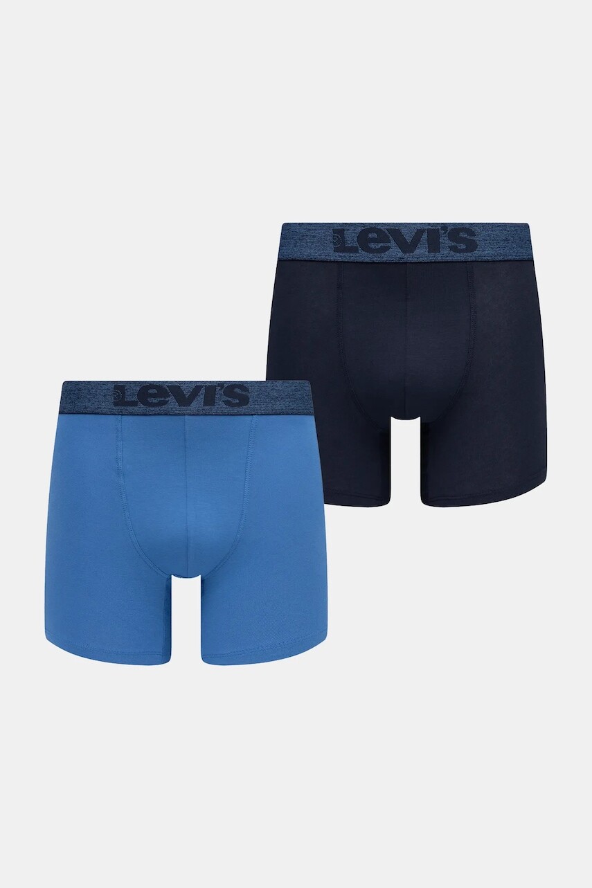 Boxerky Levi's 2-pak modrá farba, 37157-1309