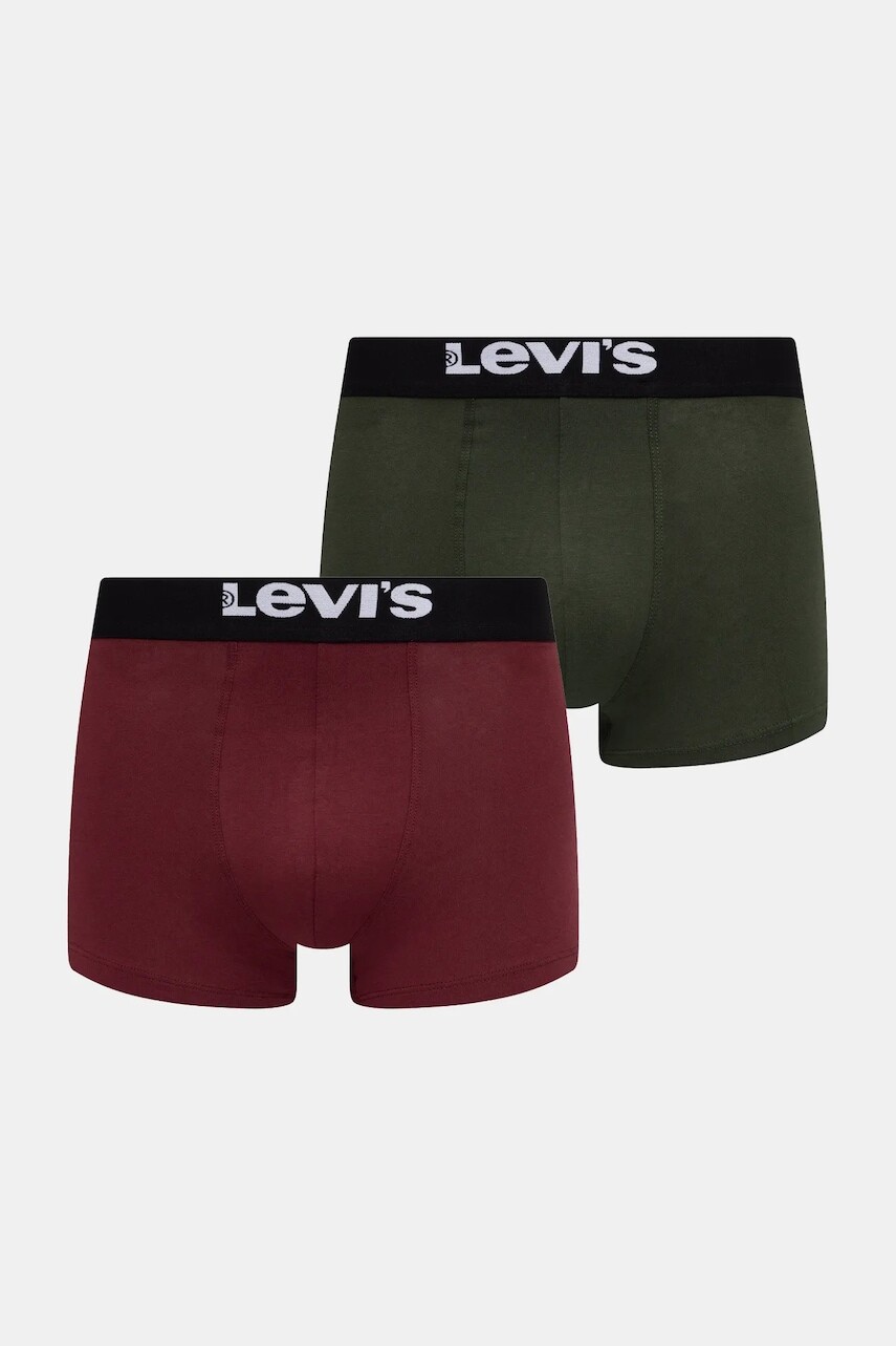 Boxerky Levi's 2-pak zelená farba, 37149-1223