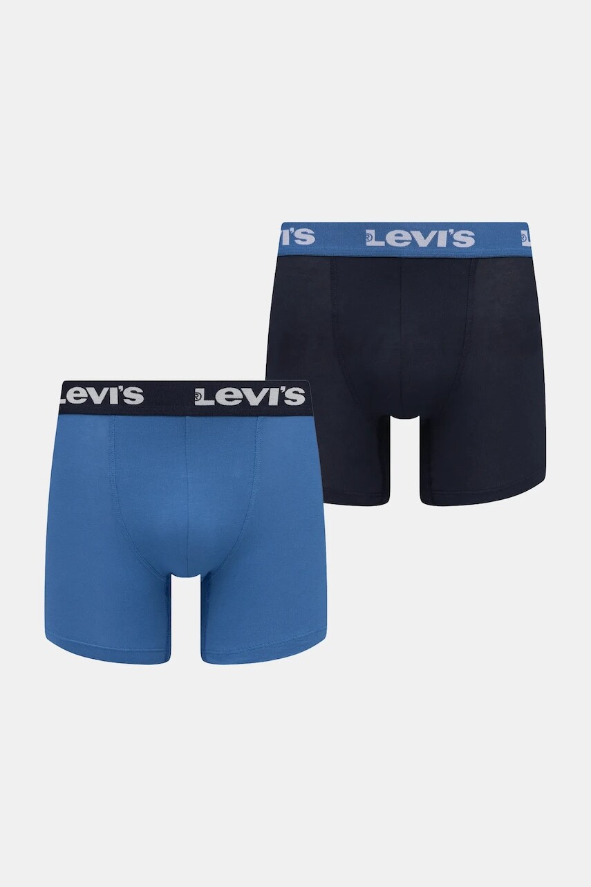 Boxerky Levi's 2-pak modrá farba, 37149-1198