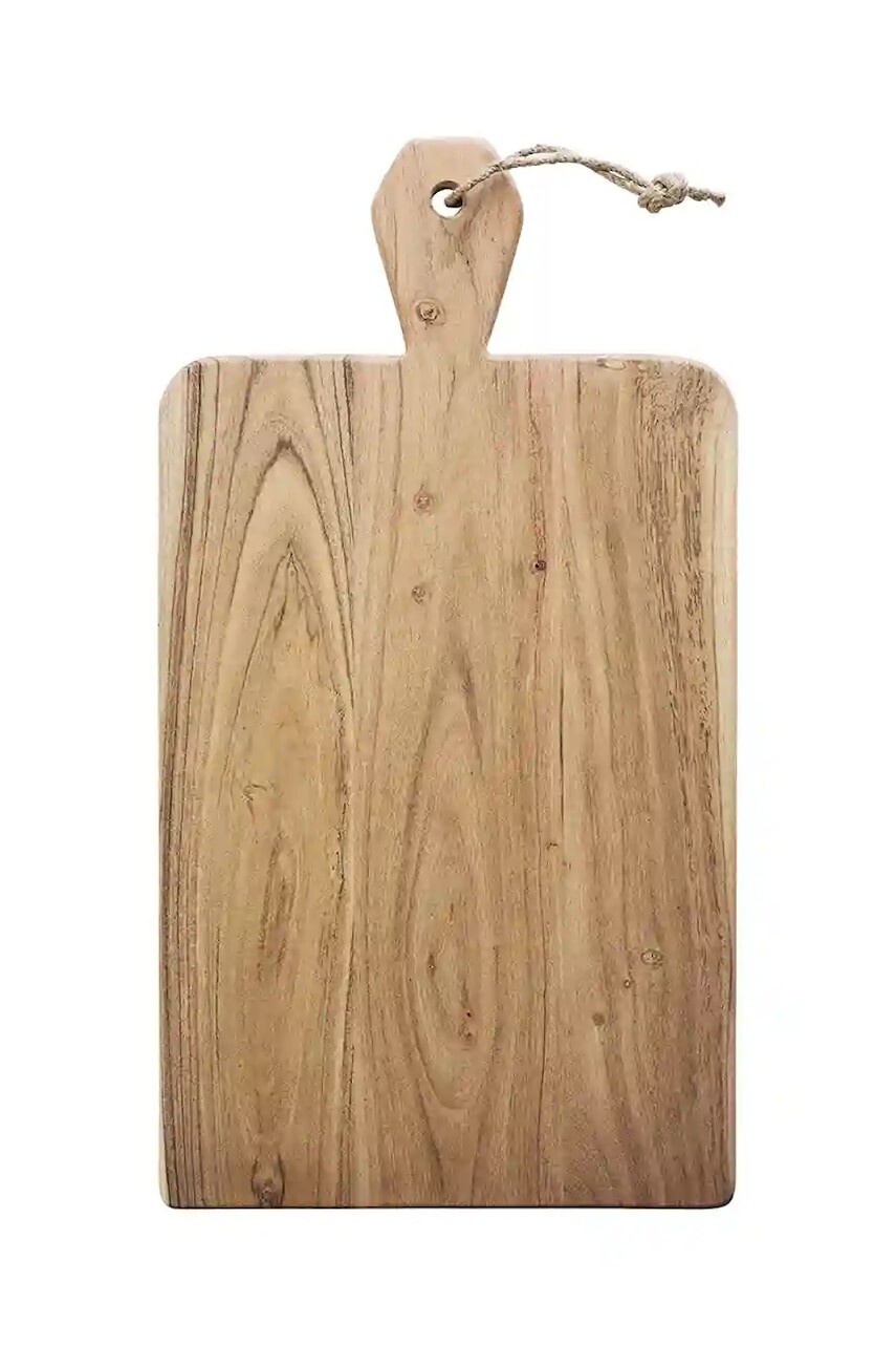 Doska na krájanie Madam Stoltz 30 x 55 cm béžová farba