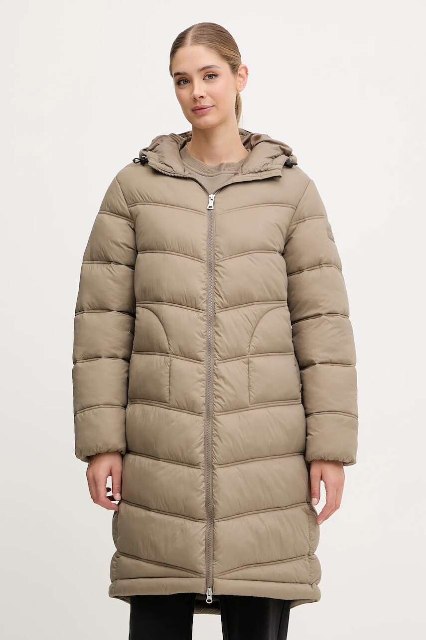 Bunda Napapijri A-Ega zelená farba, zimná, NP0A88XFN1T1