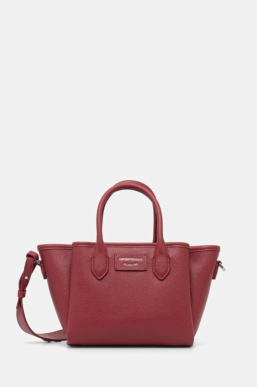 Kabelka Emporio Armani červená farba, EW002328 AF17799