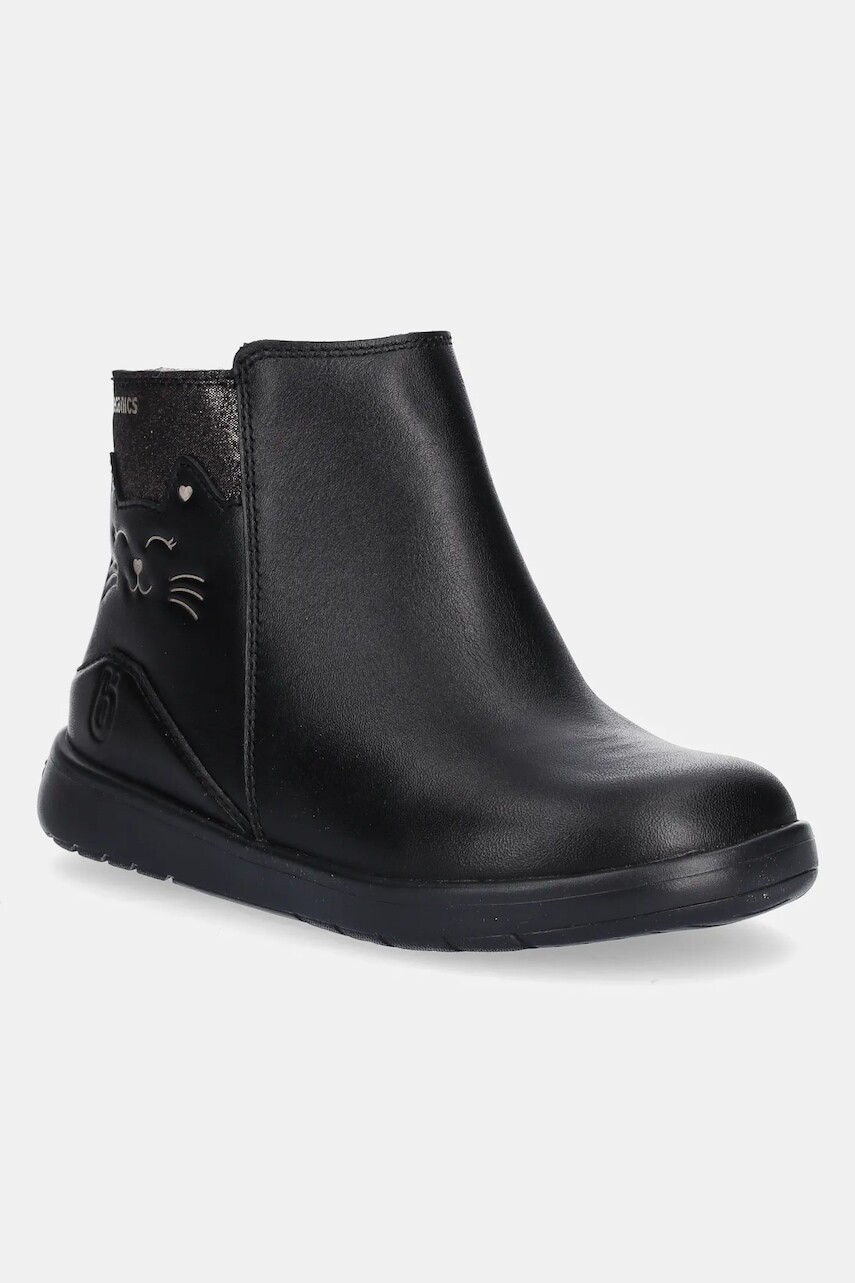 Detské zimné topánky Biomecanics čierna farba, 251233