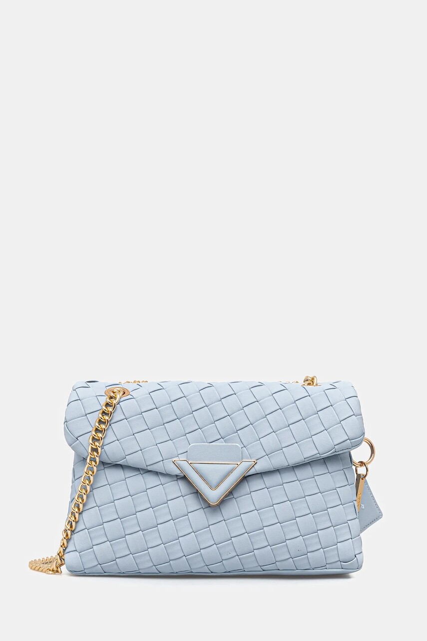 Kabelka Aldo modrá farba, SOFTWOVEN.450