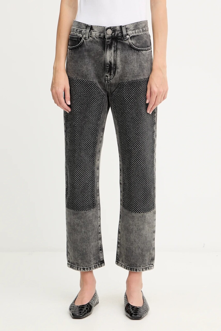 Bavlnené rifle Pinko vysoký pás, 104635 A2W4