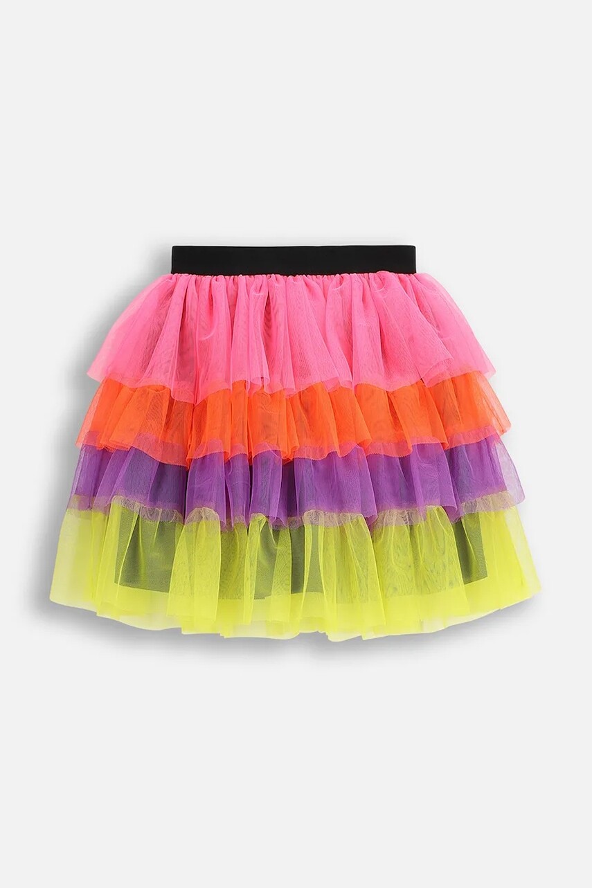 Dievčenská sukňa Coccodrillo viac farieb, mini, áčkový strih, RAVE GIRL KIDS