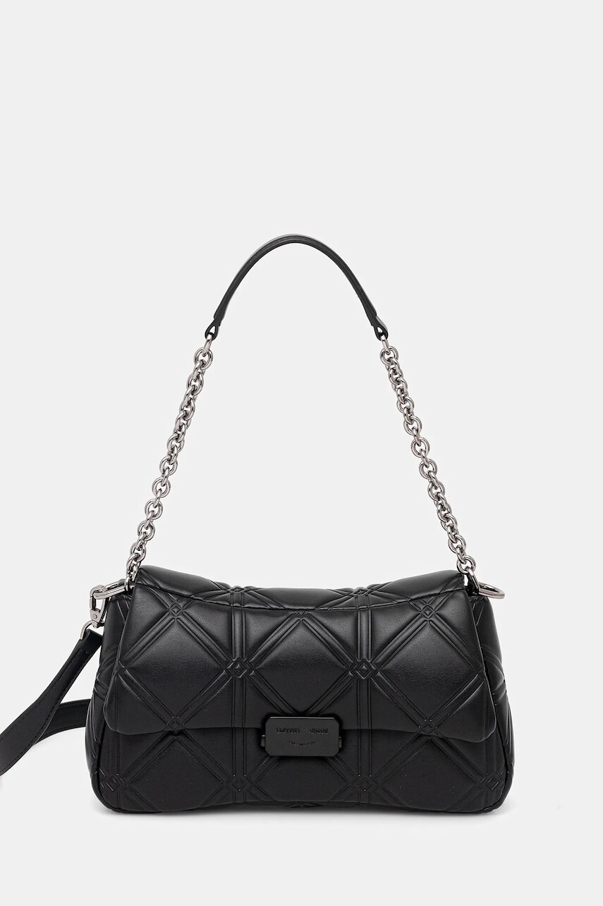 Kabelka Emporio Armani čierna farba, EW002644 AF18575