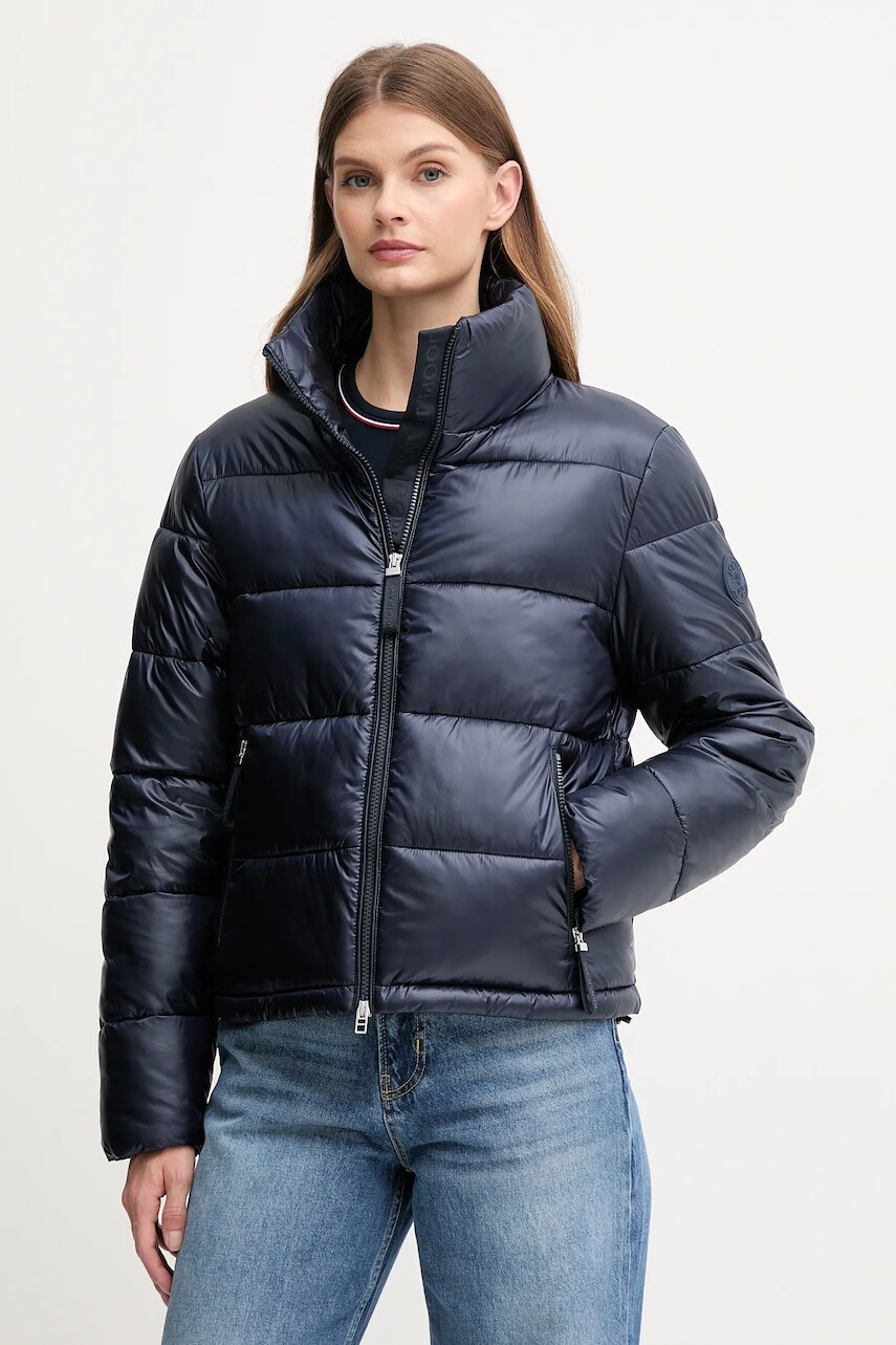 Bunda Joop! tmavomodrá farba, zimná, oversize, 30048933