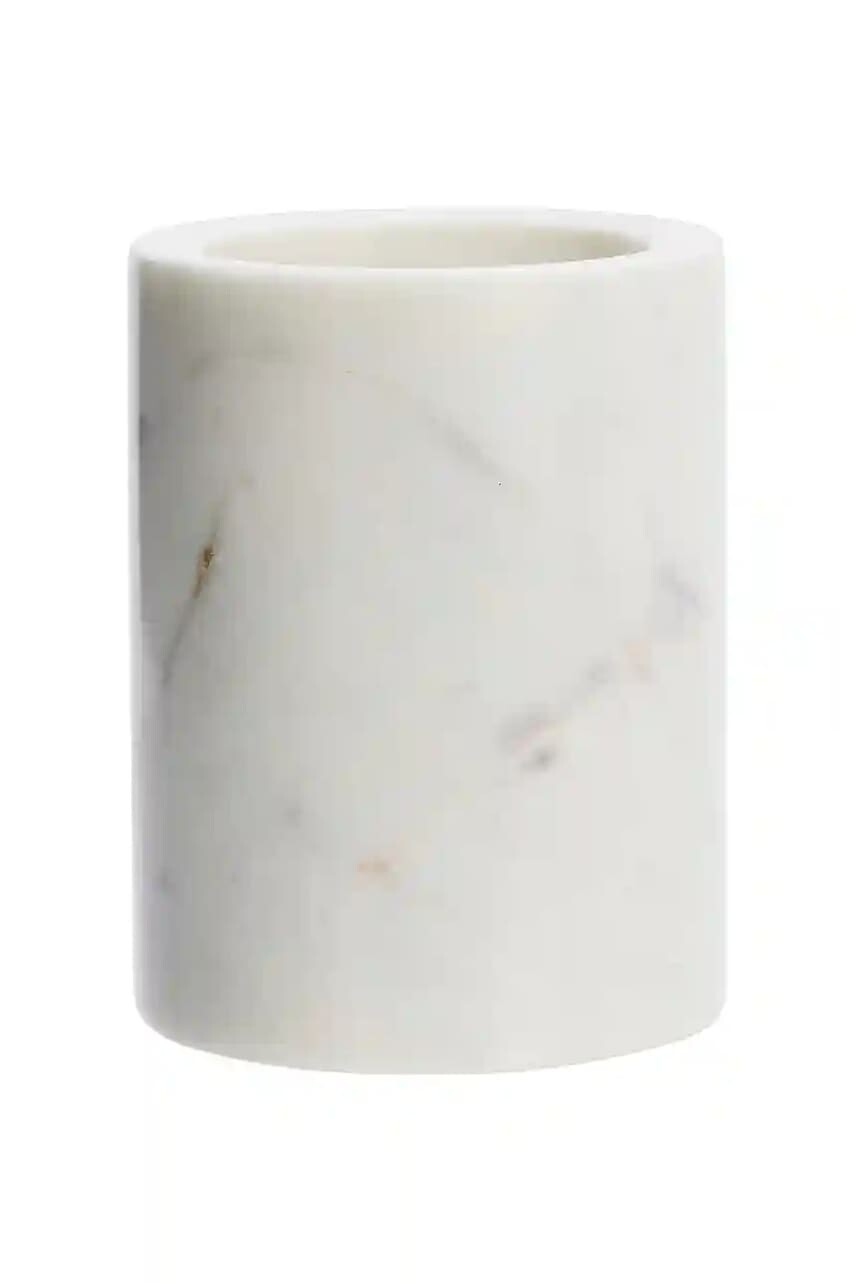 Držiak na zubnú kefku Madam Stoltz 7,5 x 10 cm biela farba