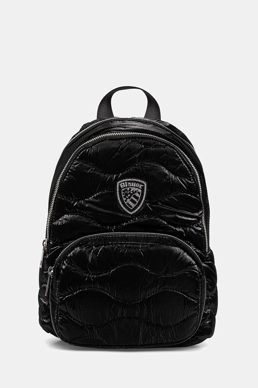 Ruksak Blauer dámsky, čierna farba, malý, jednofarebná, WAVE03