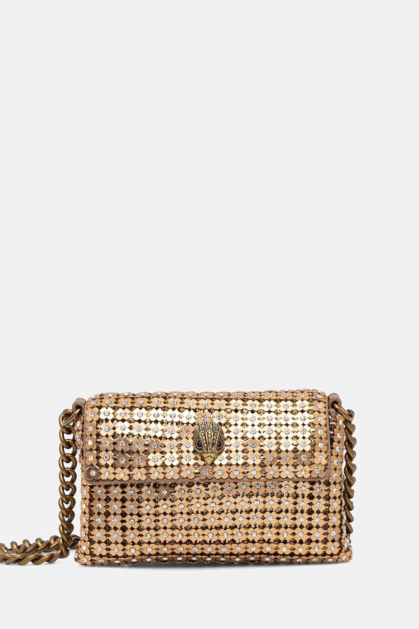 Kabelka Kurt Geiger London zlatá farba, 4375261999