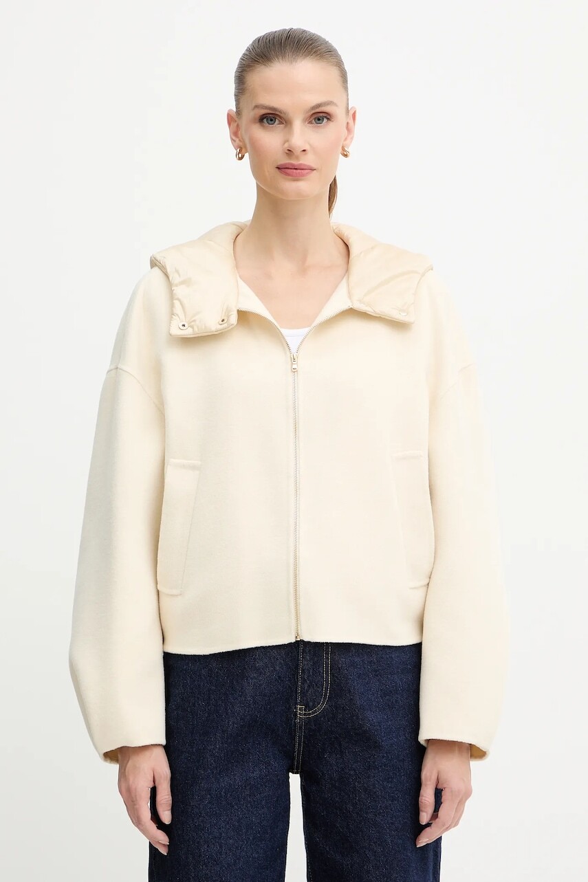 Bunda Marella Emme by Marella béžová farba, prechodná, 2525086021200