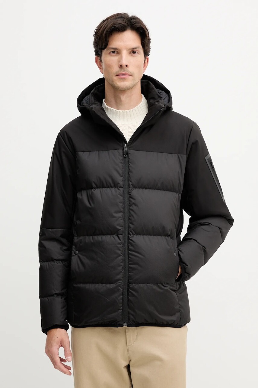 Páperová bunda BOSS Green čierna farba, zimná, 50548693