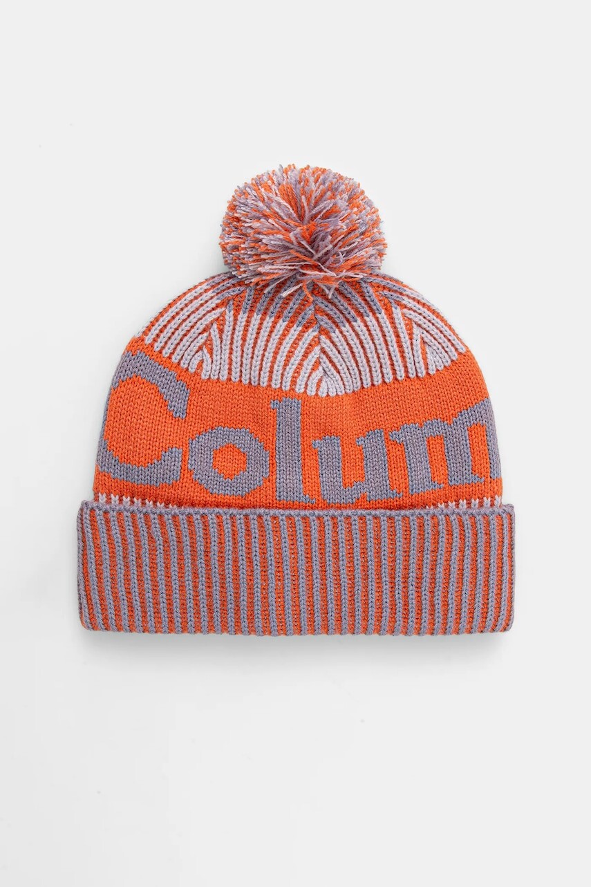 Čiapka Columbia Youth Polar Powder fialová farba, 2137311