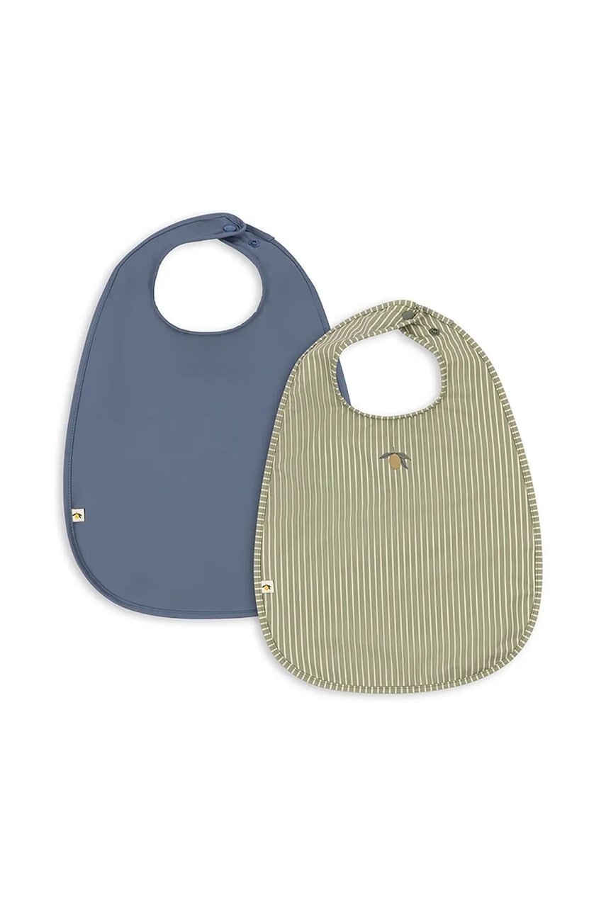 Detský podbradník Konges Sløjd 2 PACK DINNER BIB 2-pak KS103630