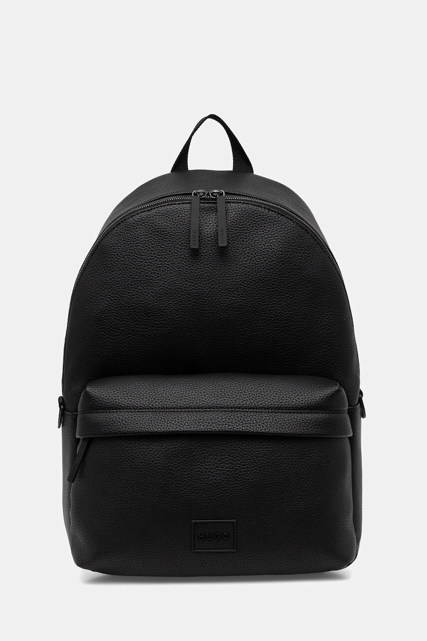 Ruksak HUGO pánsky, čierna farba, veľký, jednofarebný, 50551774