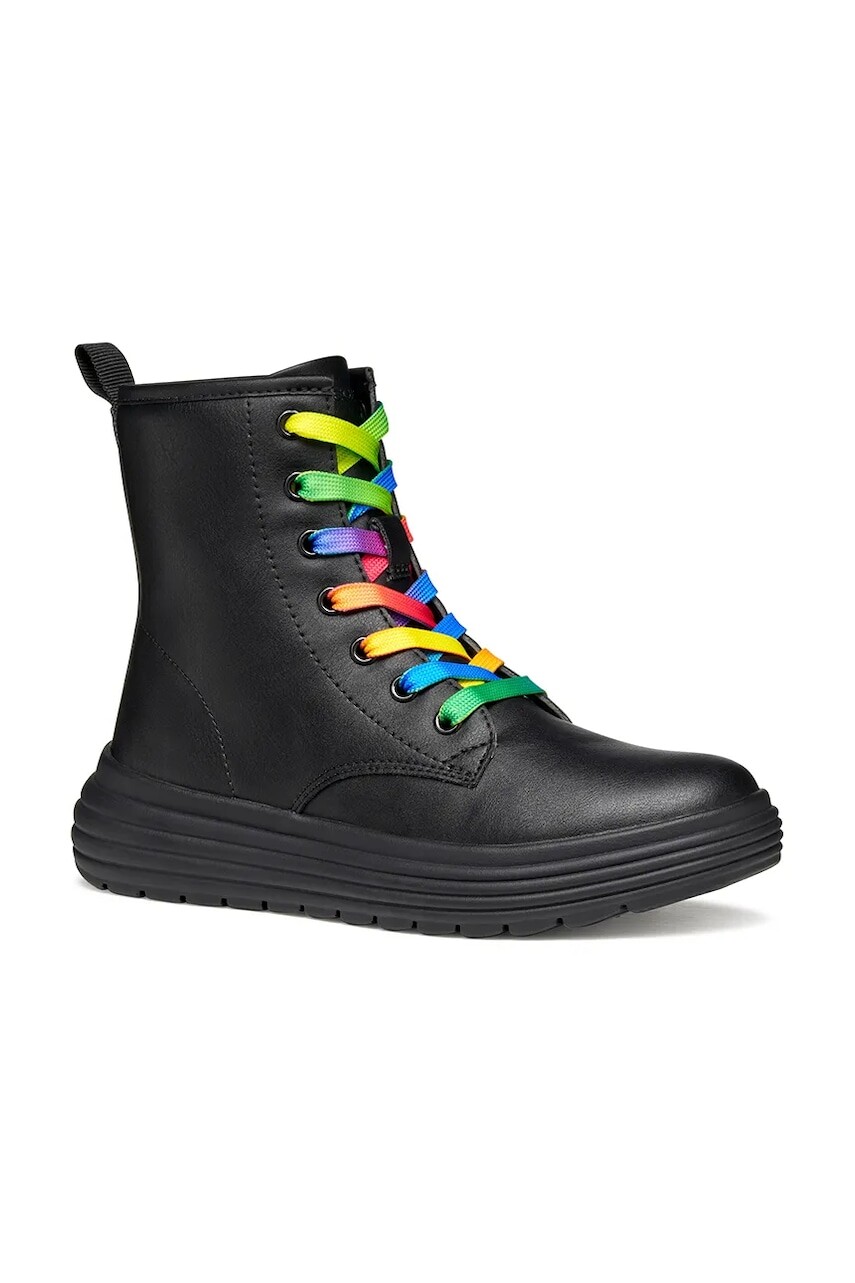 Detské topánky Geox PHAOLAE čierna farba, J16ETA.0003W