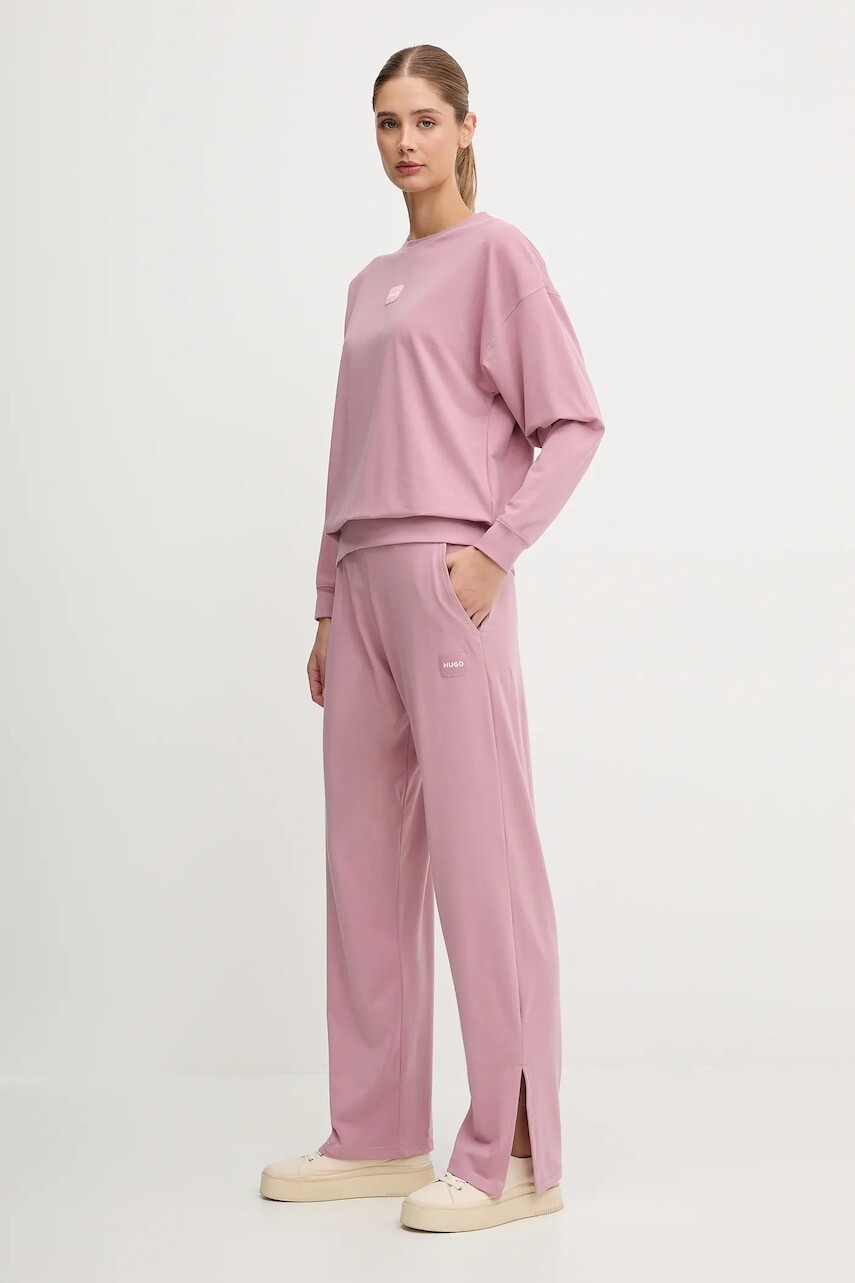 Tepláková súprava HUGO ružová farba, 50549929